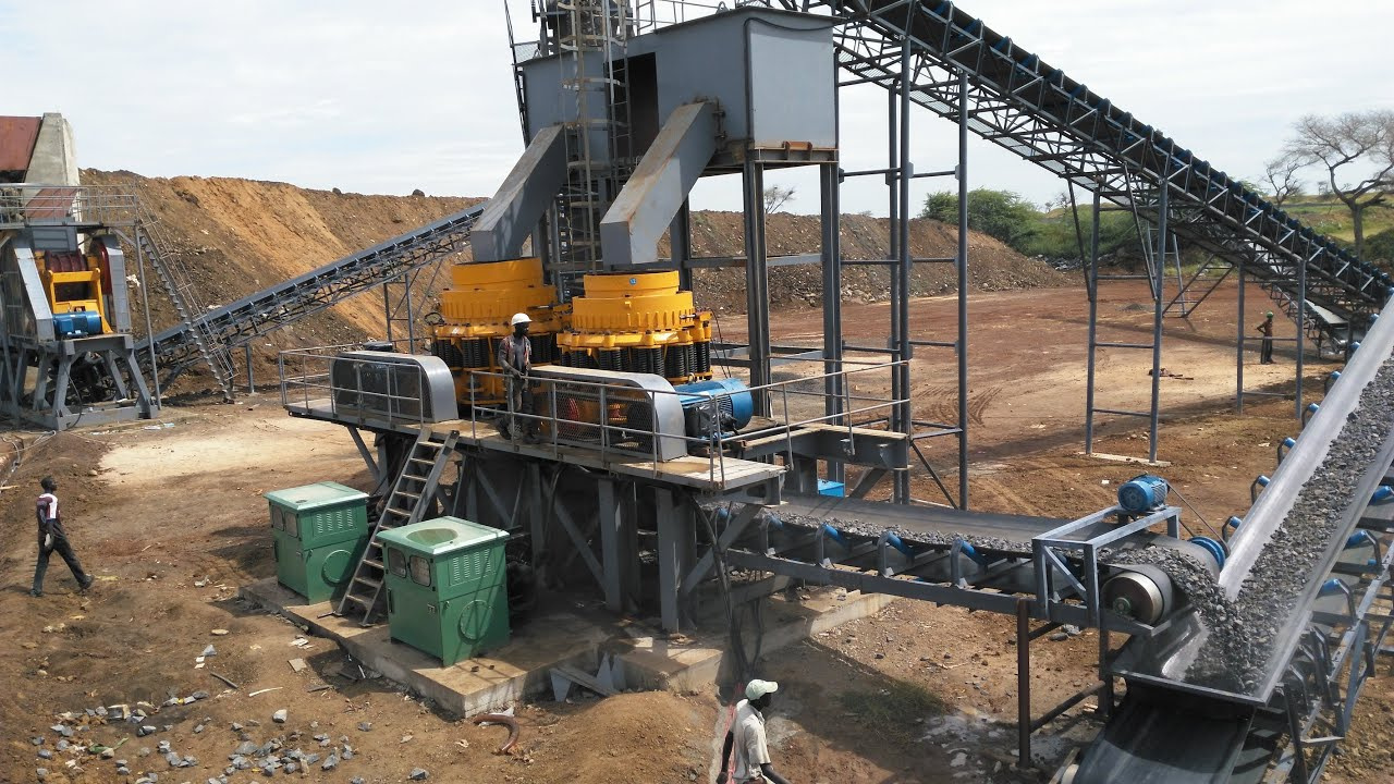 BELT CONVYOR YN MINING, Cement en Lânbou